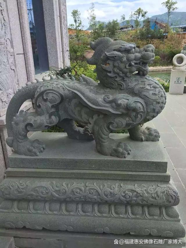 办公区域的吉祥物：石雕貔貅的摆放与功效（多图欣赏）(图2)