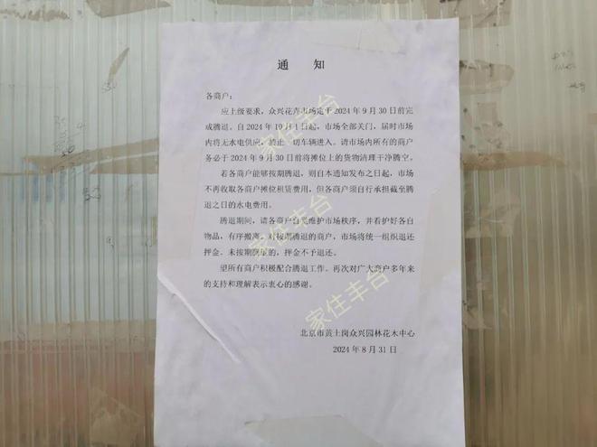 咱威廉希尔WilliamHill大兴人常去的这家“京城规模最大”花市即将腾退搬迁！想捡漏的抓紧去！(图1)