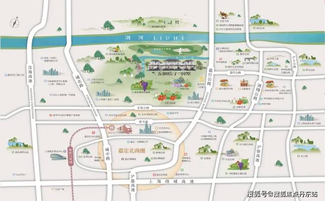 五个院子的别墅（2025官威廉希尔WilliamHill方网站）五个院子的别墅户型-配套(图20)