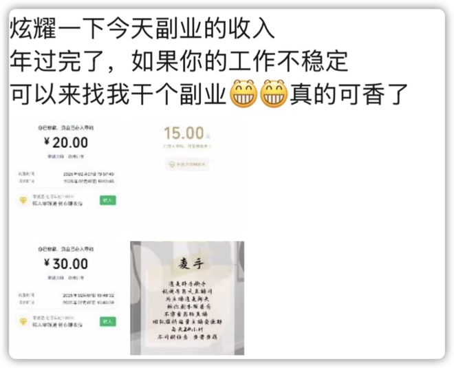 我花9块9买连麦剧本到“张大大们”直播间当托儿(图13)