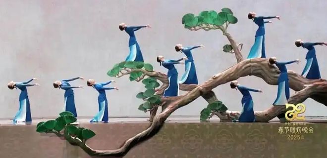 2025年央视春晚：花卉绿植元素带来视觉文化盛宴(图3)