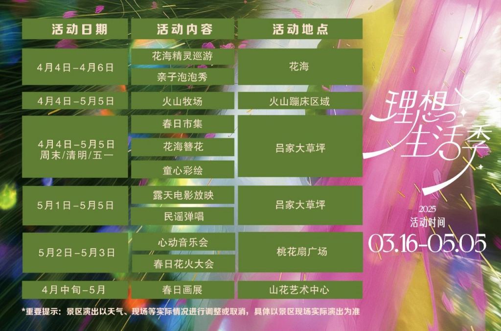 2025南京清明节赏花节汇总（持续更新）(图2)