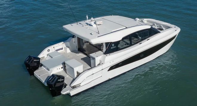 Aquila42Coupe：颠覆市场的双体船革新者——海试全记录(图4)