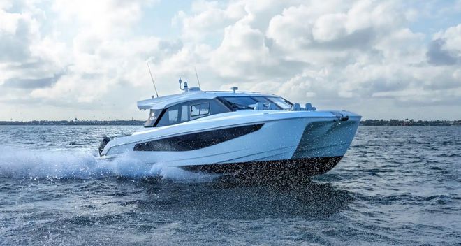 Aquila42Coupe：颠覆市场的双体船革新者——海试全记录(图5)