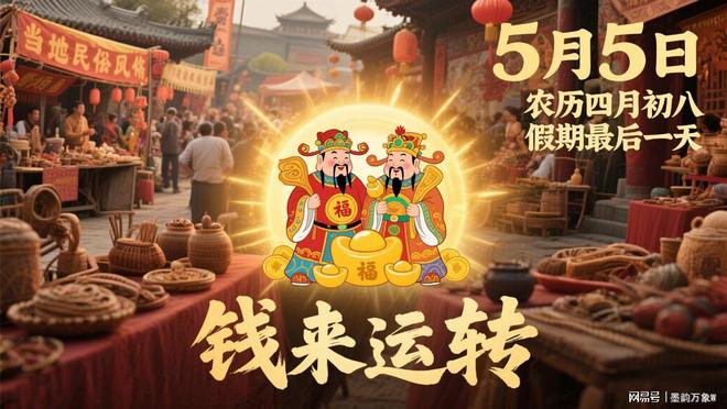 2025年5月5日：财运与生肖运势大揭秘(图1)